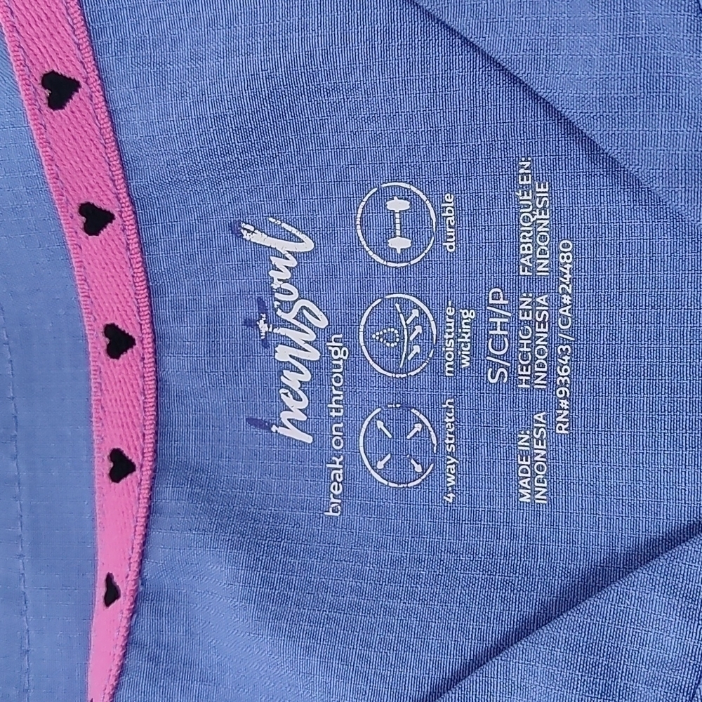 Heart and Soul Break On Through Scrub Set Jogger Pants Size XS - Picture 11 of 14